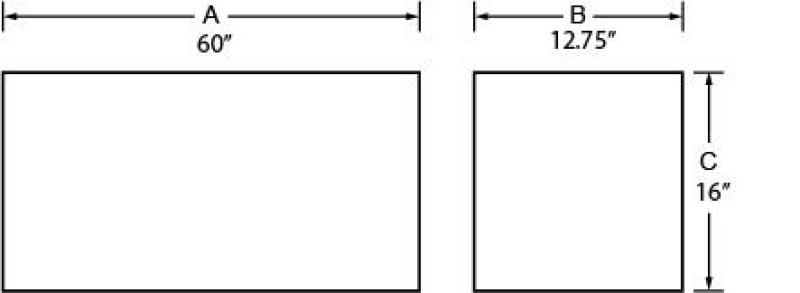 Picture of Tradesman TRA Top Mount Box-Steel Truck Boxes & Storage - 76160