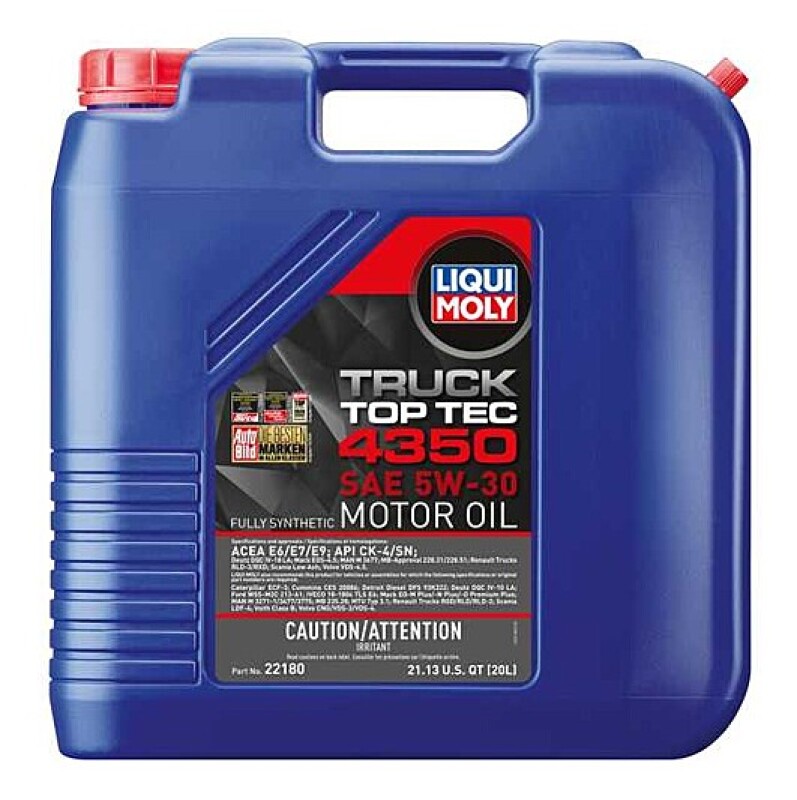 Picture of LIQUI MOLY LQM Motor Oil-Top Tec 4350 - 22180