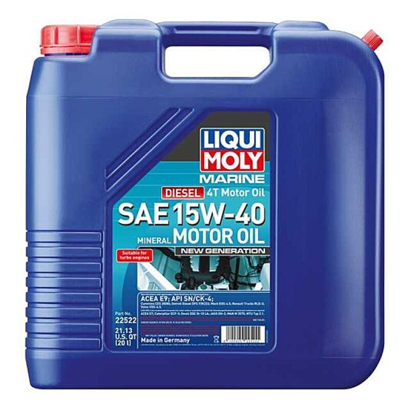 Picture of LIQUI MOLY LQM Motor Oil-Marine 4T - 22522