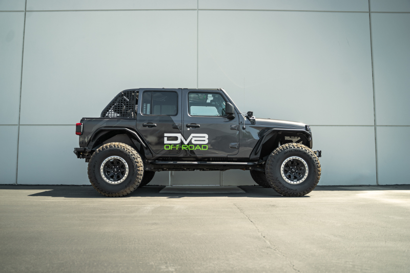 Picture of DV8 Offroad DV8 Hinge Mounted Steps Side Steps - SRJL-08
