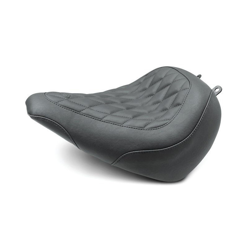 Picture of Mustang Motorcycle MMP Solo Diamond Solo Motorcycle Seats - 83062
