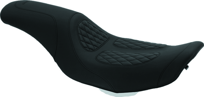 Picture of Mustang Motorcycle MMP 1 Piece Diamond One-Piece Motorcycle Seats - 76980