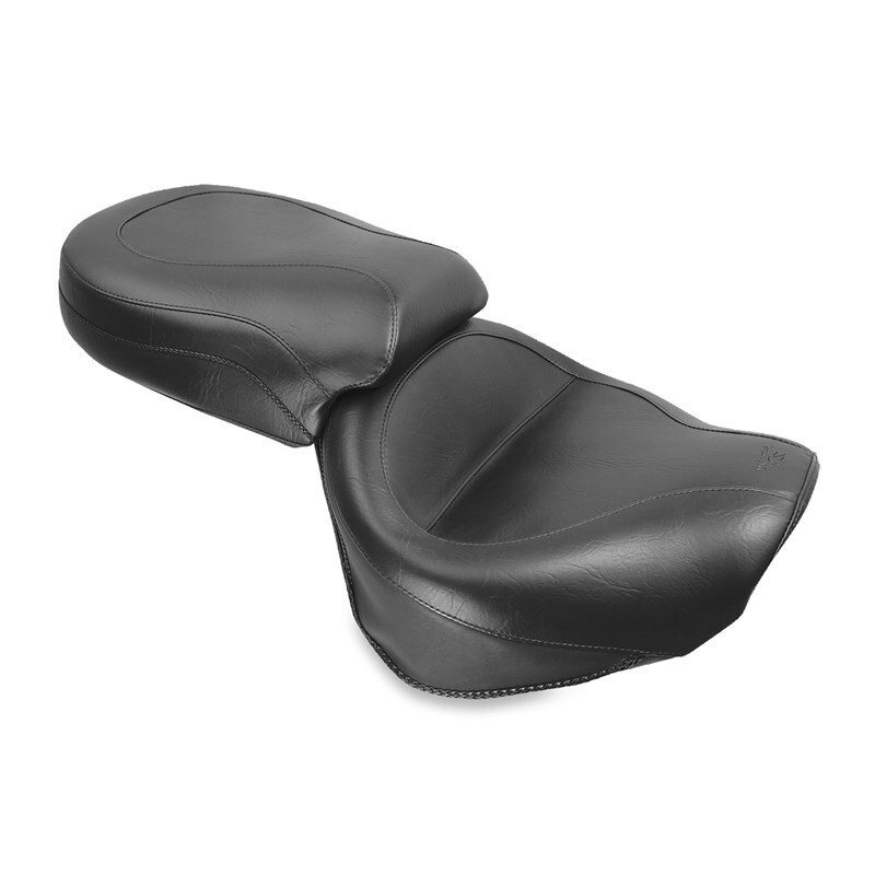 Picture of Mustang Motorcycle MMP 2 Piece Original Two-Piece Motorcycle Seats - 76491