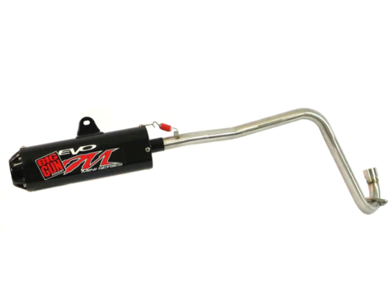 Picture of Big Gun BIG EVO M Mini Blackout Full Systems Powersports Exhausts - 10-1903-BK