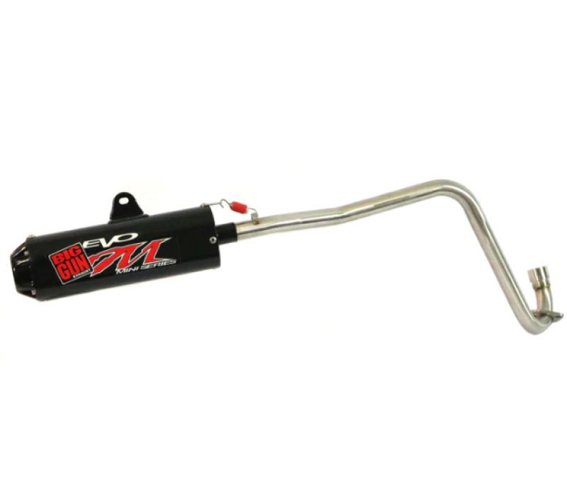 Picture of Big Gun BIG EVO M Mini Blackout Full Systems Powersports Exhausts - 10-7503-BK
