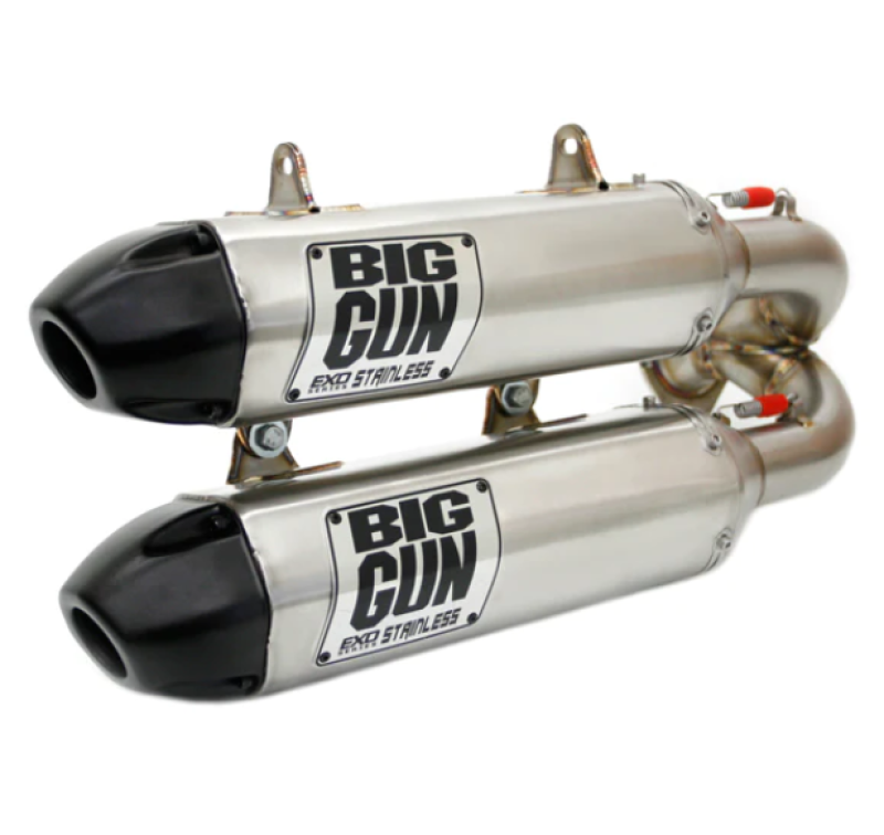 Picture of Big Gun BIG EXO Stainless SXS Slip Ons Motorcycle Slip-On - 14-7962