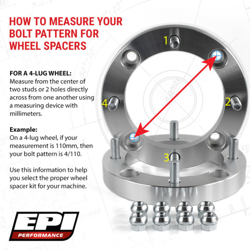 Picture of EPI Wheel Spacer Wheel Spacers & Adapters - EPIWS022