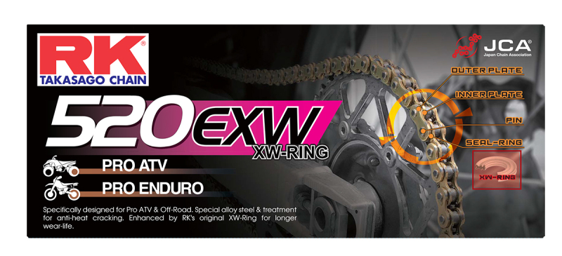 Picture of RK Chain RKC Non Sealed Chain - 520-88