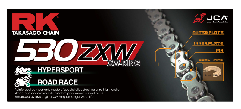 Picture of RK Chain RKC Non Sealed Chain - CC530ZXW-170