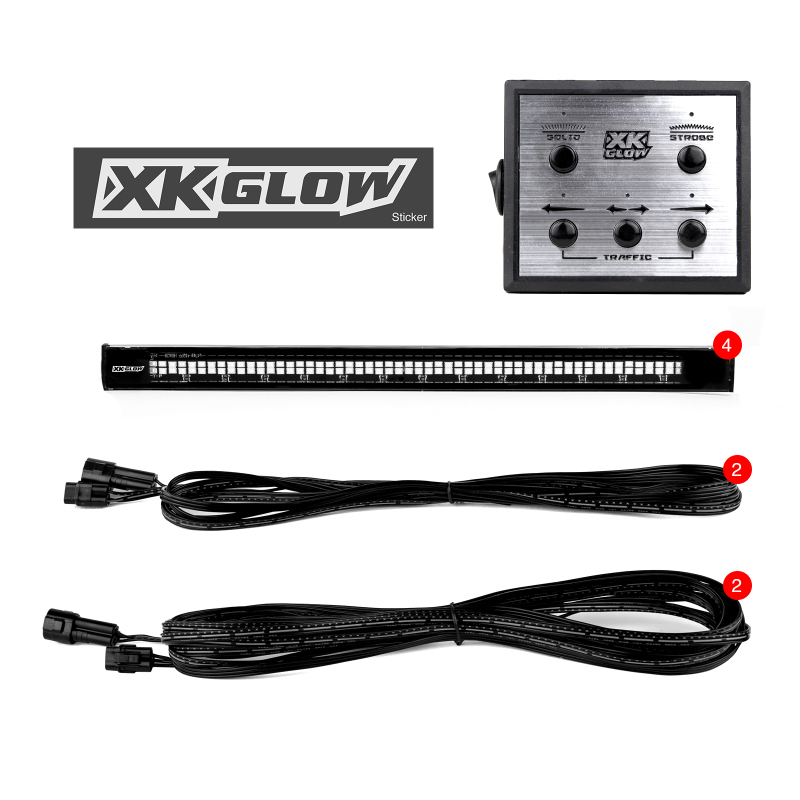 Picture of XKGLOW XKG Strobe Lights Light Bars & Cubes - XK052002-4A