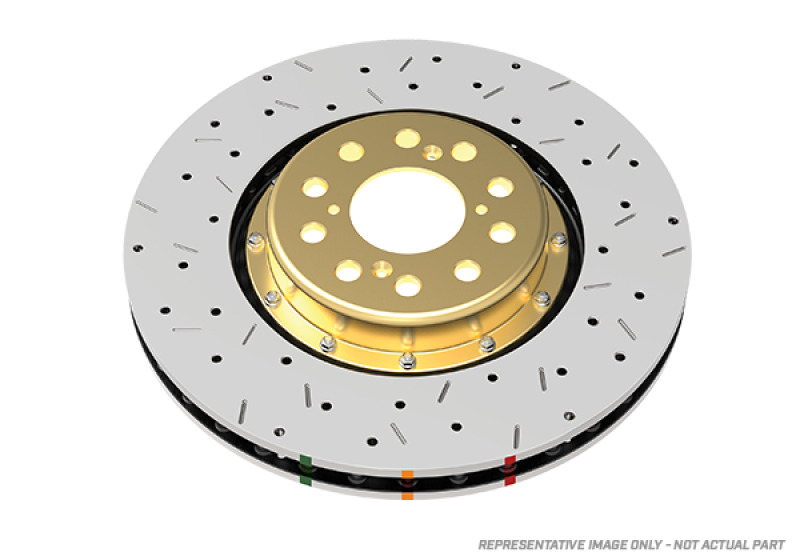 Picture of DBA 5000 Slot&Drill Rotors Brake Rotors - DBA52448BLKXS