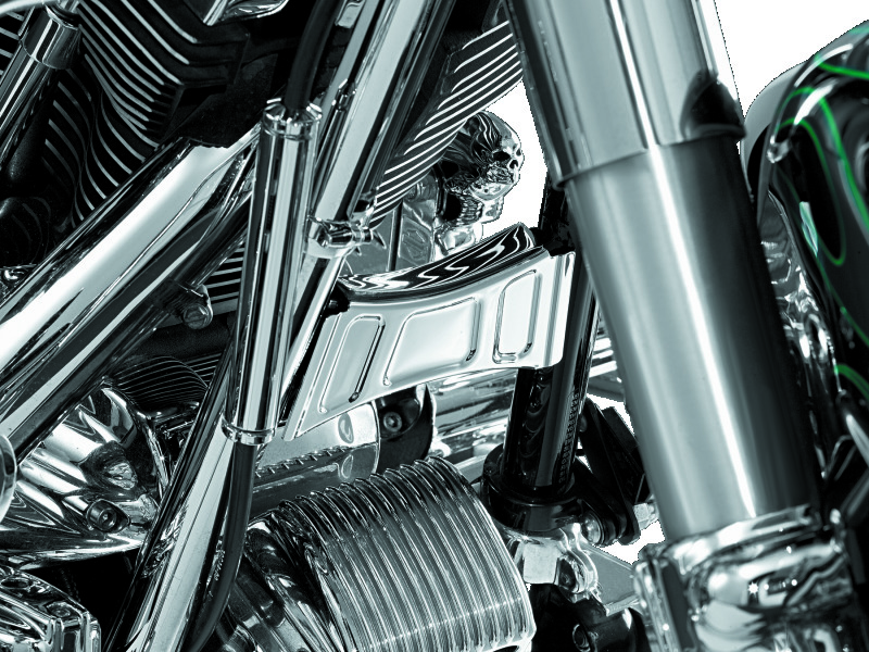 Picture of Kuryakyn KUR Downtube Covers Frame Sliders - 7774