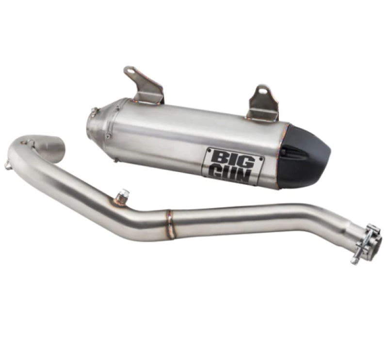 Picture of Big Gun BIG EXO Stainless ATV Slip Ons Motorcycle Slip-On - 14-1682
