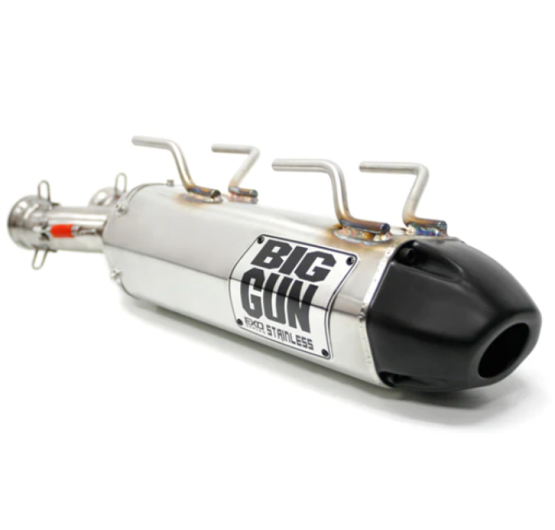 Picture of Big Gun BIG EXO Stainless SXS Slip Ons Motorcycle Slip-On - 14-8112