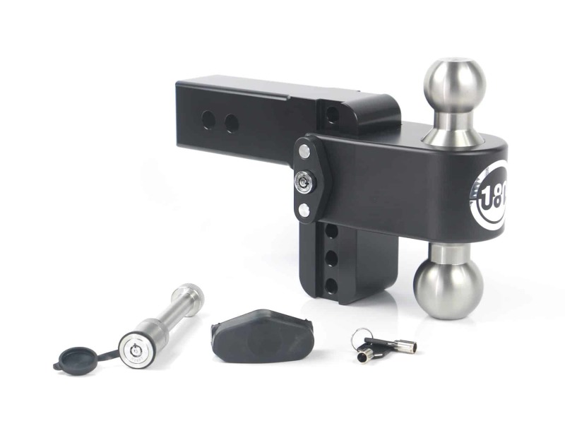 Picture of Weigh Safe WEI 180 Hitch-Black Cerakote Hitch Ball Mounts - LTB4-2.5-KA-CER-BLA