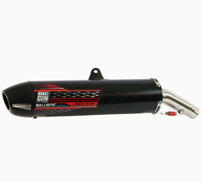 Picture of Big Gun BIG Ballistic MX Slip Ons Motorcycle Slip-On - 08-1022