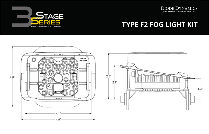 Picture of Diode Dynamics DIO LED Light Pods Light Bars & Cubes - DD7016