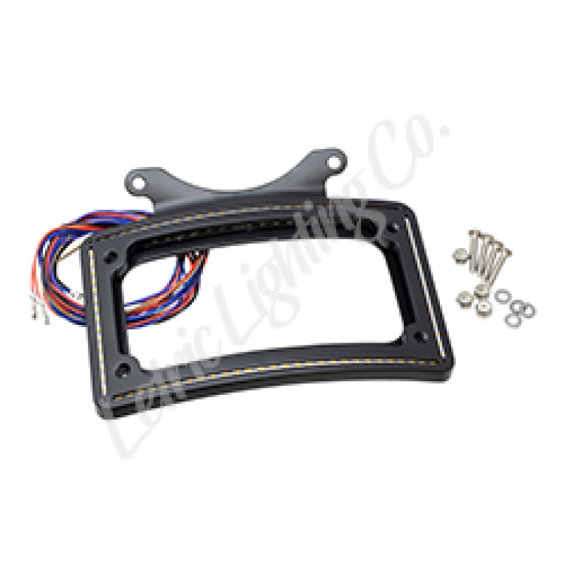 Picture of Letric Lighting LET Perfect Plate Light Frame License Frame - LLC-CPPL-B4