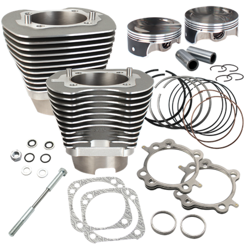 Picture of S&S Cycle SSC Cylinder & Piston Kits Piston Sets - 910-0474