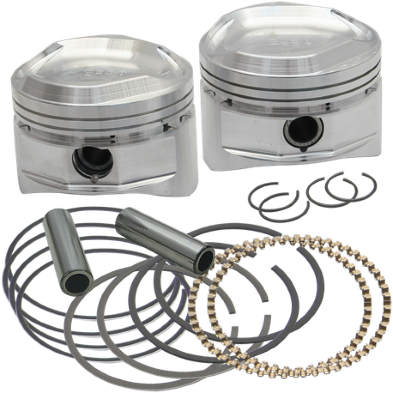 Picture of S&S Cycle SSC Cylinder & Piston Kits Piston Sets - 92-1063