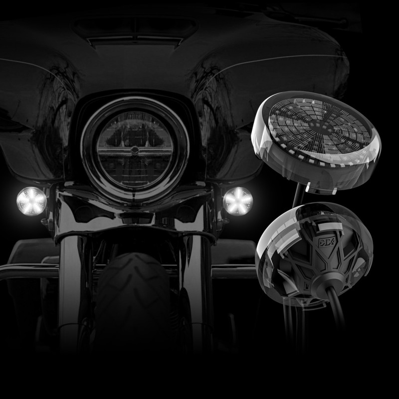 Picture of XKGLOW XKG Moto Light Kits Front Light Accessories and Wiring - XK-MTP57-FF
