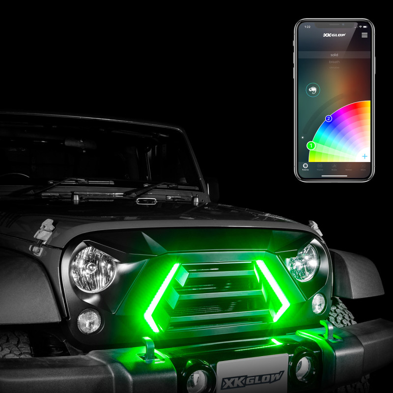 Picture of XKGLOW XKG LED Grill kit Light Accessories and Wiring - XK-GRILL-JL1