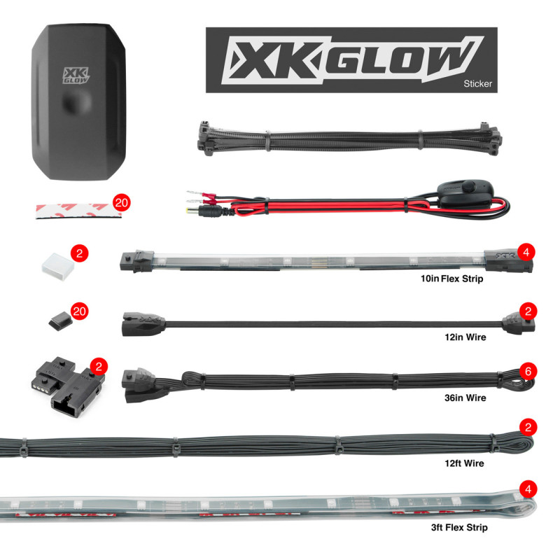Picture of XKGLOW XKG Boat Lights Light Accessories and Wiring - XK-BOAT-STA-DM