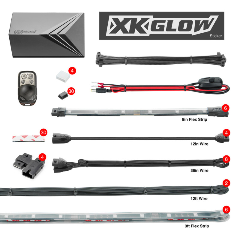 Picture of XKGLOW XKG Boat Lights Light Accessories and Wiring - XK074012