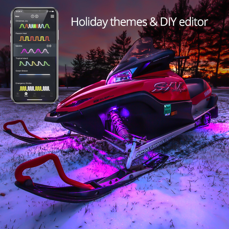 Picture of XKGLOW XKG Offroad Accent Lights Light Accessories and Wiring - XK-SNOW-STA