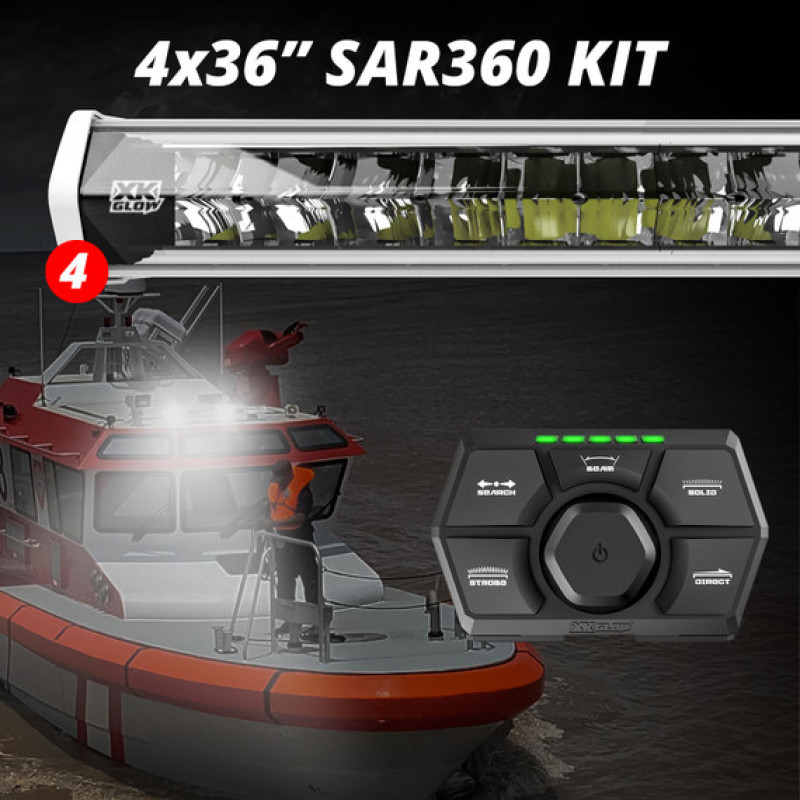 Picture of XKGLOW XKG Search Rescue Lights Light Accessories and Wiring - XK-SAR360-2222W
