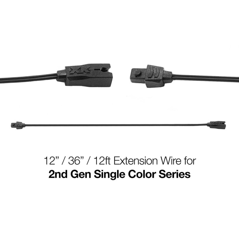 Picture of XKGLOW XKG Extension Wire Wiring Connectors - XK-2P-WIRE-36