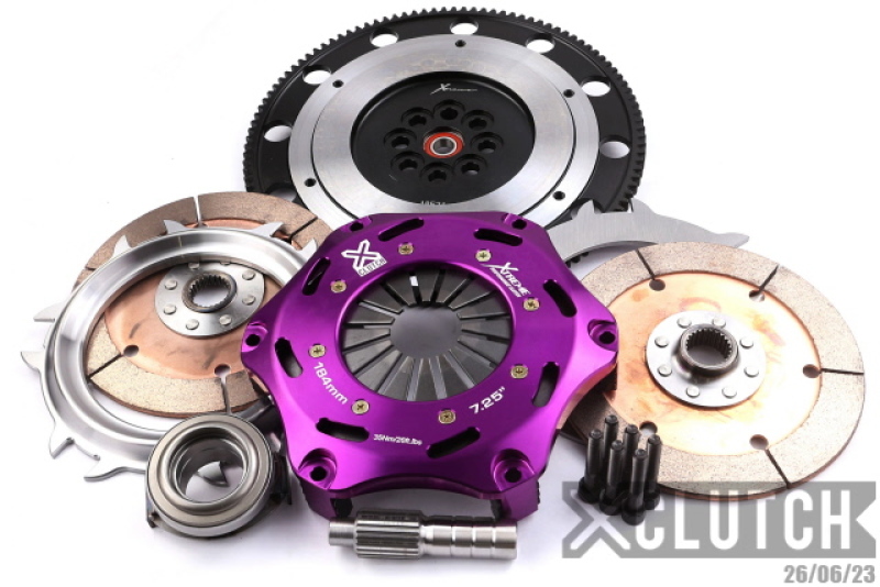 Picture of XCLUTCH XCL Clutch-7.25in Twin Solid Ceramic Clutch Kits - XKHN18522-2E