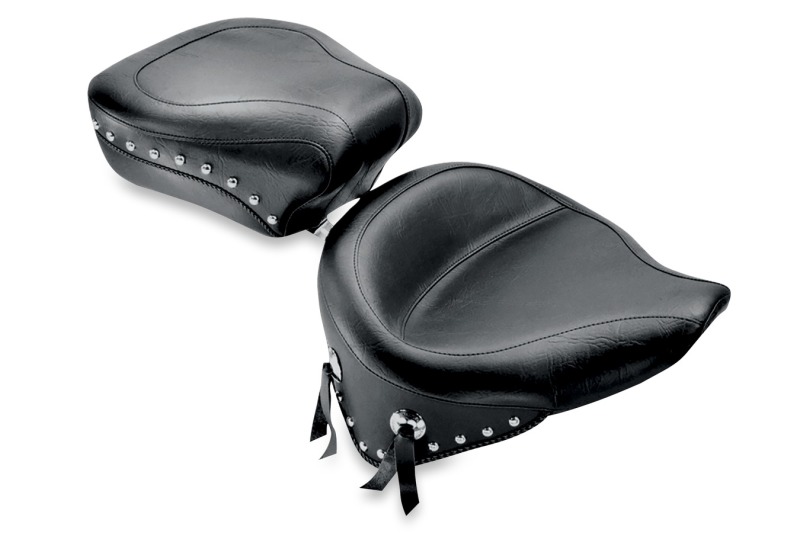 Picture of Mustang Motorcycle MMP Passenger Studs Passenger Motorcycle Seats - 75095