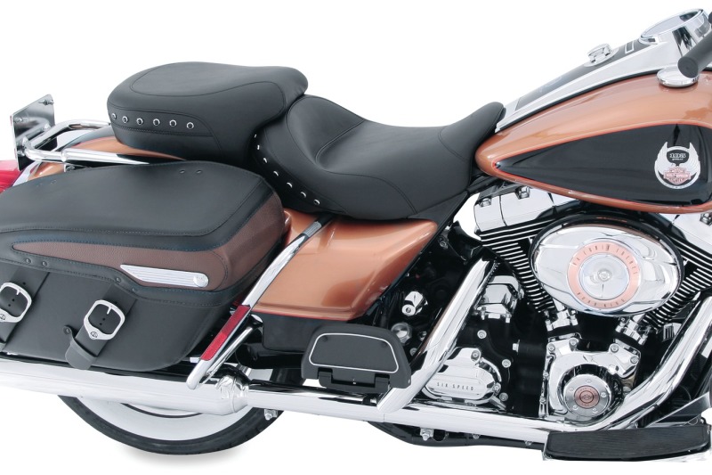 Picture of Mustang Motorcycle MMP Passenger Studs Passenger Motorcycle Seats - 75469