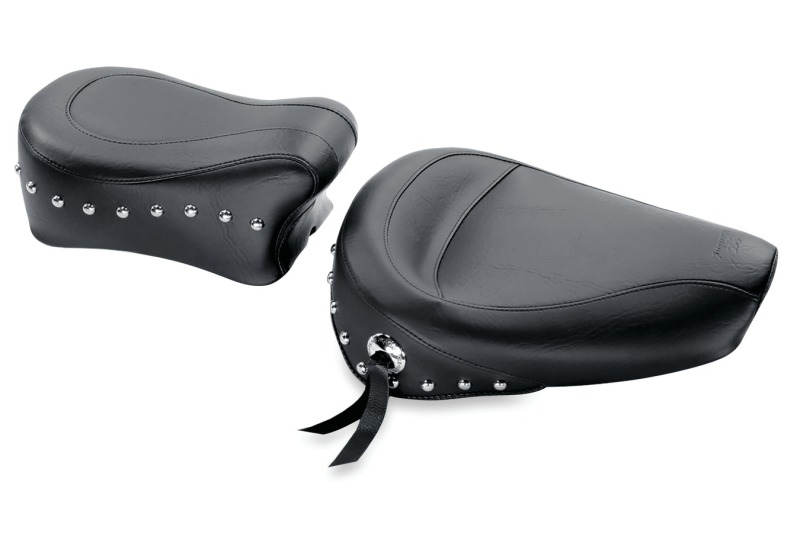 Picture of Mustang Motorcycle MMP Passenger Studs Passenger Motorcycle Seats - 75491