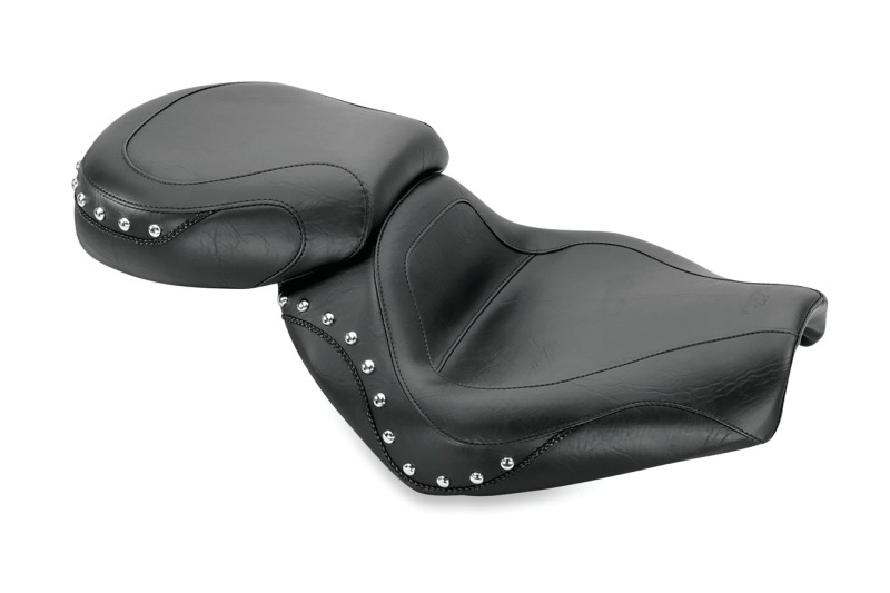 Picture of Mustang Motorcycle MMP 2 Piece Studs Two-Piece Motorcycle Seats - 75850