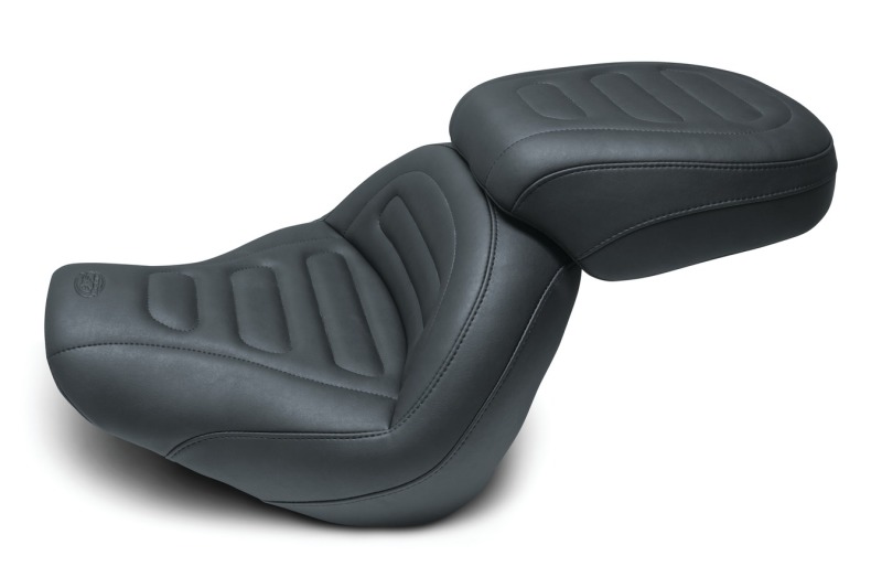 Picture of Mustang Motorcycle MMP Passenger Trapezoid Passenger Motorcycle Seats - 75888