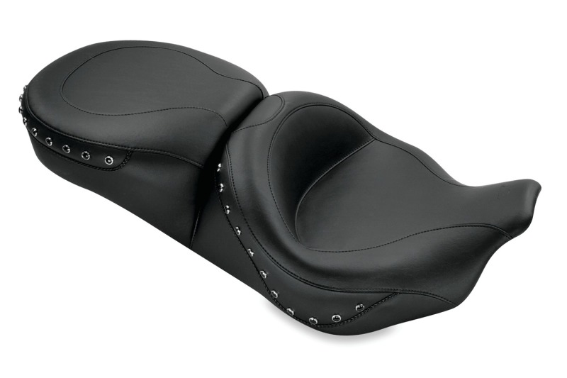 Picture of Mustang Motorcycle MMP 1 Piece Black Pearls One-Piece Motorcycle Seats - 76039