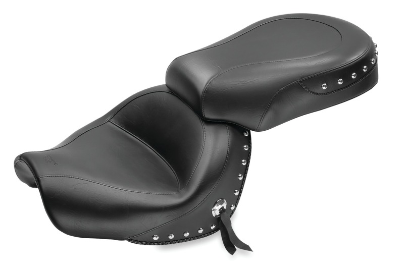 Picture of Mustang Motorcycle MMP 2 Piece Studs Two-Piece Motorcycle Seats - 76070