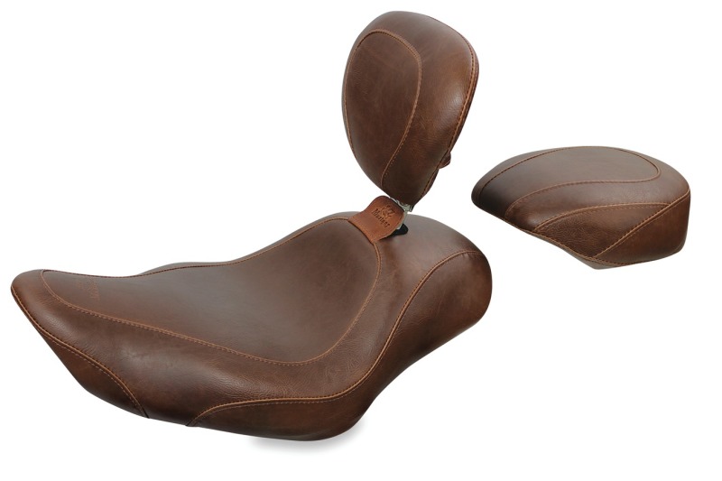 Picture of Mustang Motorcycle MMP Passenger Original Passenger Motorcycle Seats - 76727