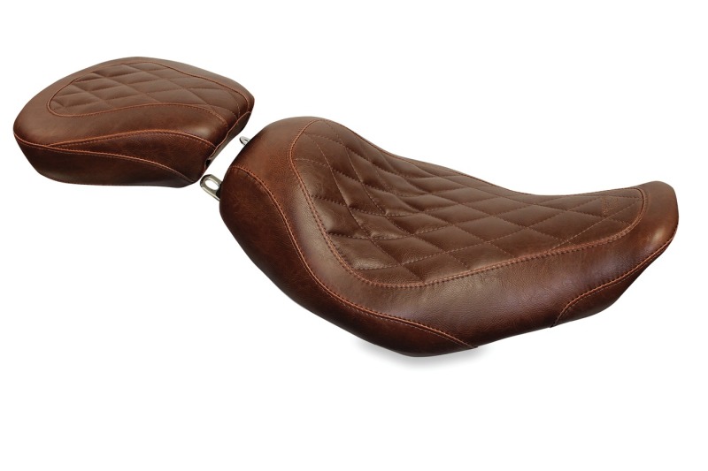 Picture of Mustang Motorcycle MMP Solo Diamond Solo Motorcycle Seats - 76733