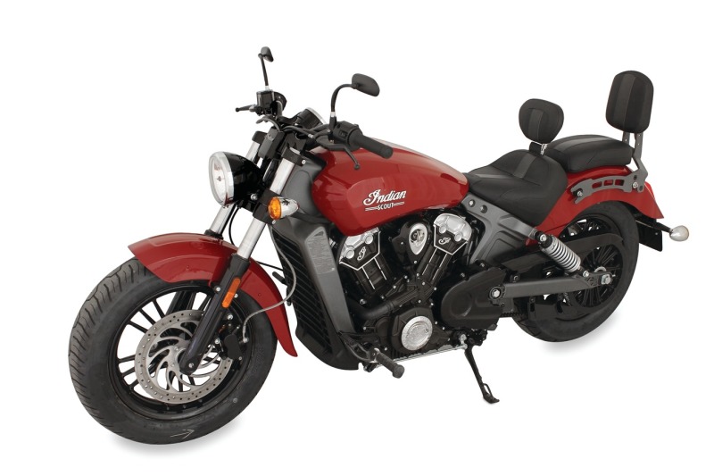 Picture of Mustang Motorcycle MMP Solo with Driver Backrest Original Solo Motorcycle Seats - 79507