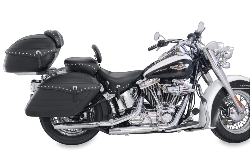 Picture of Mustang Motorcycle MMP Solo with Driver Backrest Studs Solo Motorcycle Seats - 79532