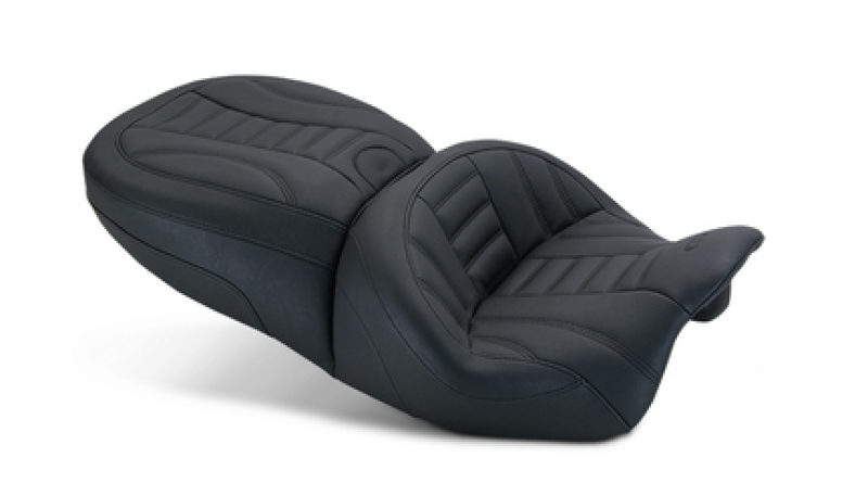 Picture of Mustang Motorcycle MMP 1 Piece Deluxe One-Piece Motorcycle Seats - 79596