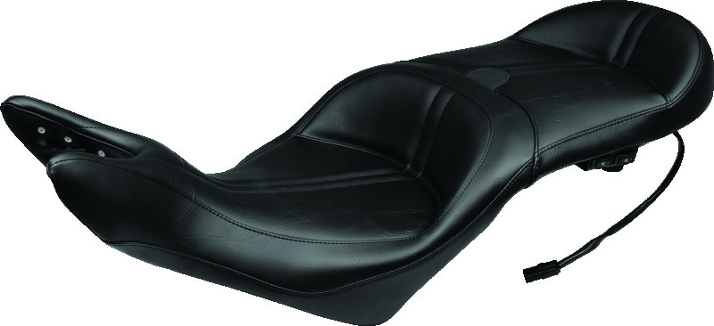 Picture of Mustang Motorcycle MMP 1 Piece Touring with Driver Backrest Original One-Piece Motorcycle Seats - 79723