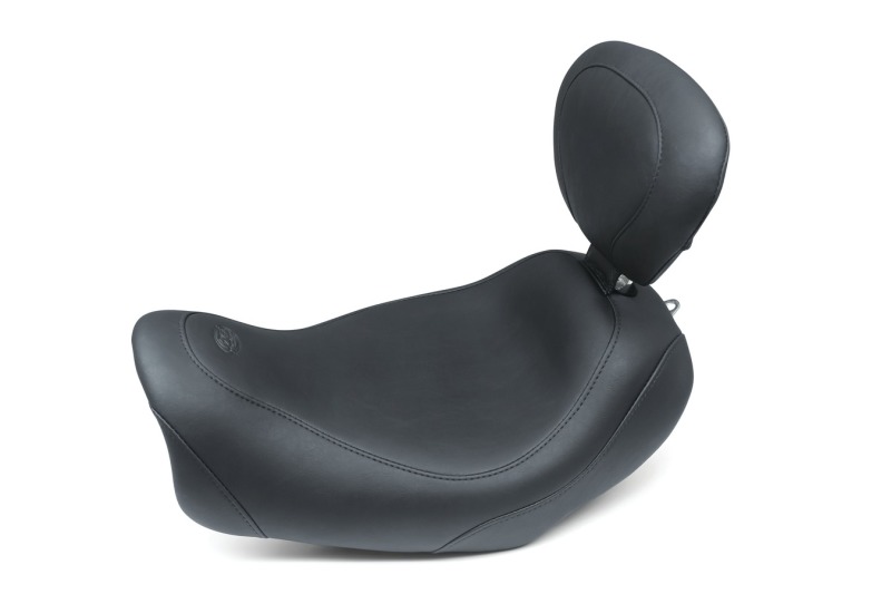 Picture of Mustang Motorcycle MMP Solo with Driver Backrest Original Solo Motorcycle Seats - 79798