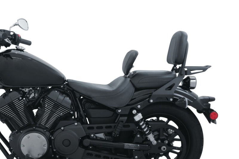 Picture of Mustang Motorcycle MMP Solo with Driver Backrest Original Solo Motorcycle Seats - 79832