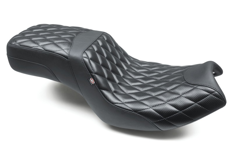 Picture of Mustang Motorcycle MMP 1 Piece Diamond One-Piece Motorcycle Seats - 82300