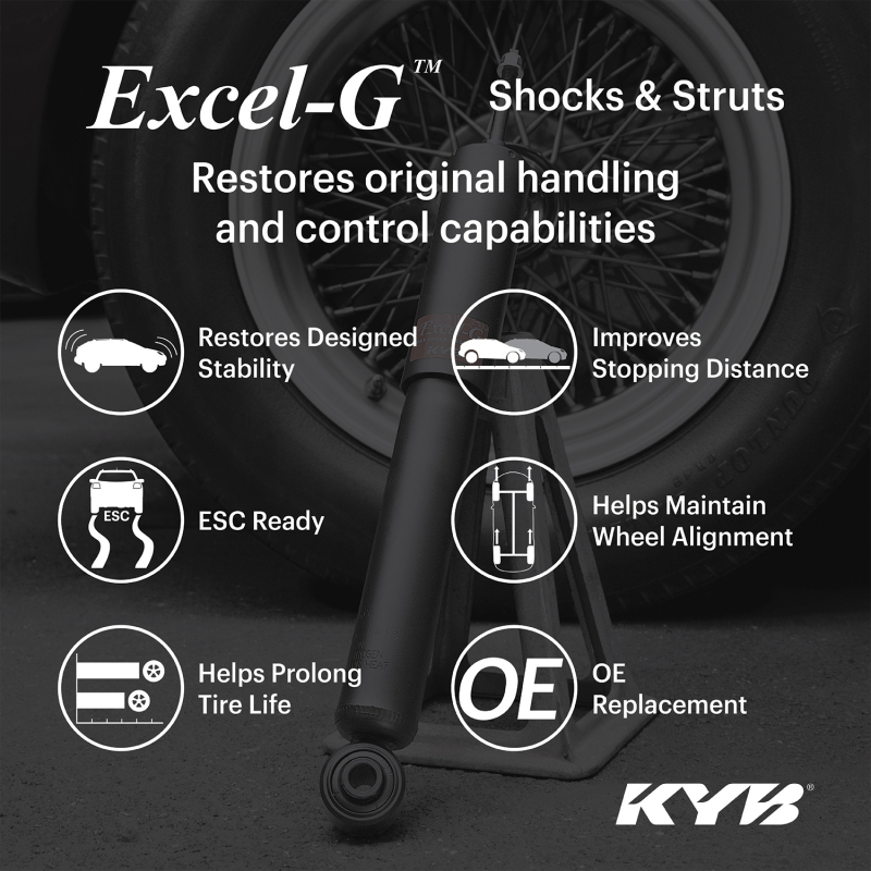 Picture of KYB Shock & Strut Excel-G Shocks and Struts - 3340219