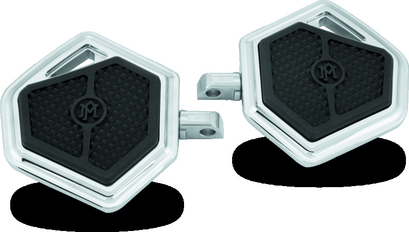 Picture of Performance Machine PFM Floorboards Passenger Footpegs - 0036-1018-CH
